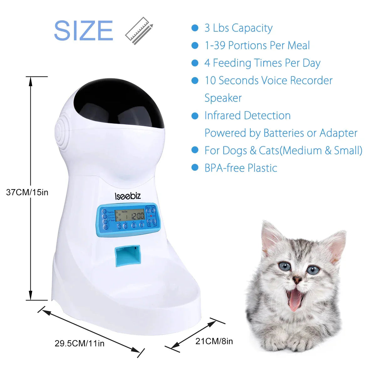 Superidag Smart Feeder for Pets