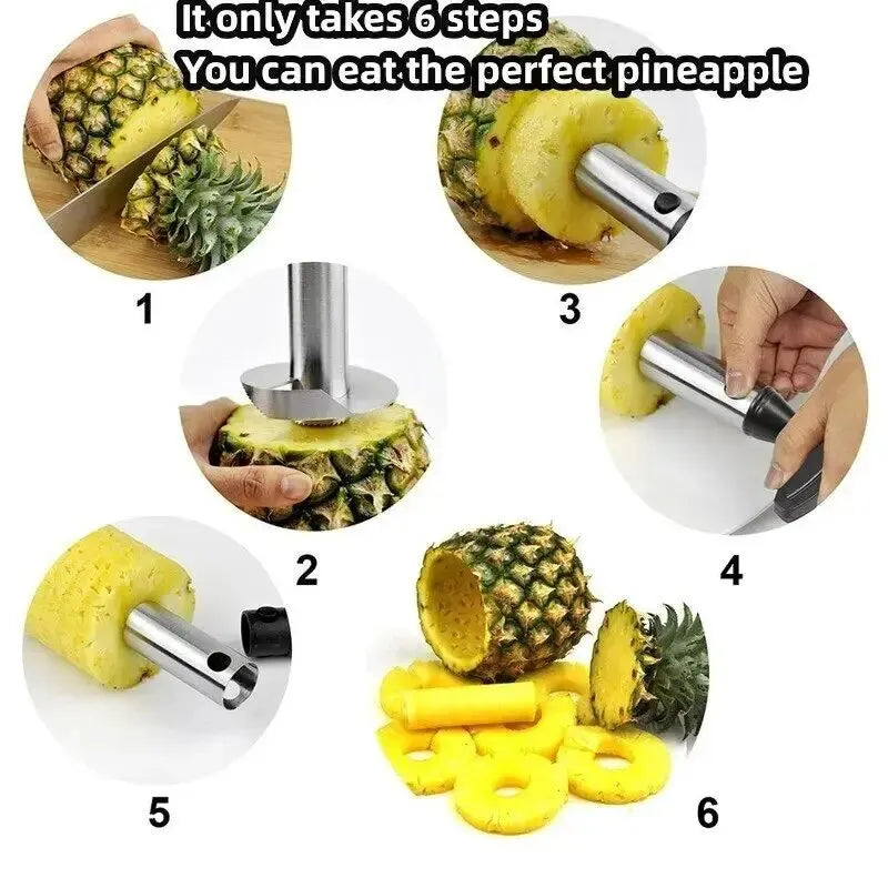 1Pcs Pineapple Slicer Peeler Peeler Stainless Steel Fruit Tools Cooking Tools Kitchen Accessories Kitchen Gadgets