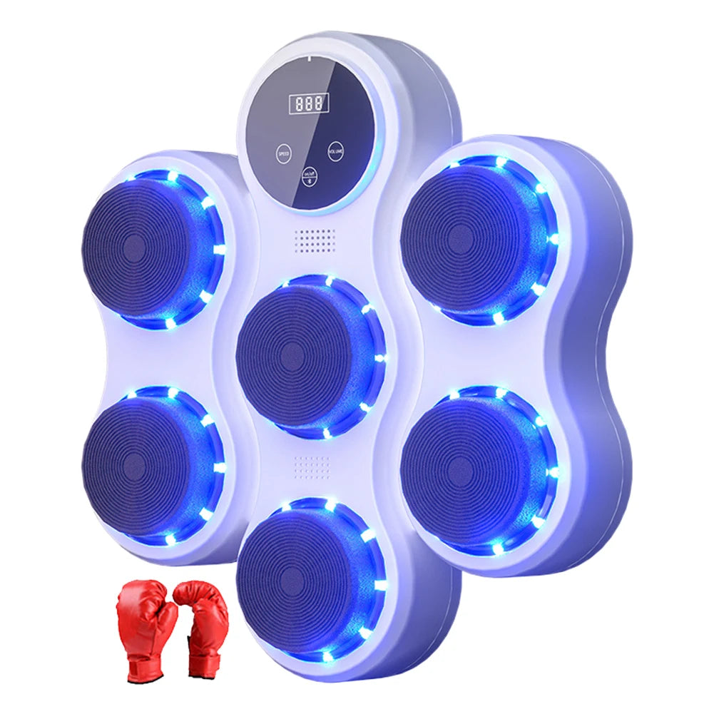 New Smart Music Boxing Machine Adult/Children Sports Fitness Boxing Trainer Home Exercise Response Training Boxing Wall Target