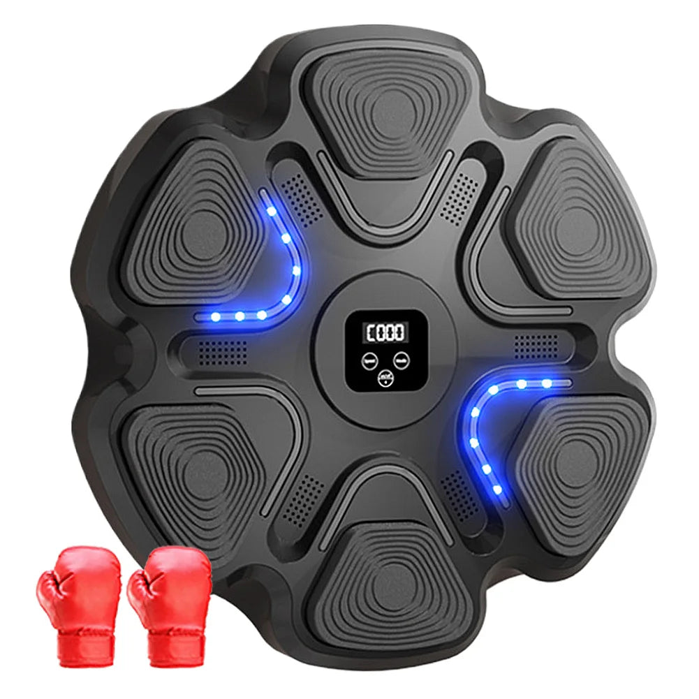 New Smart Music Boxing Machine Adult/Children Sports Fitness Boxing Trainer Home Exercise Response Training Boxing Wall Target